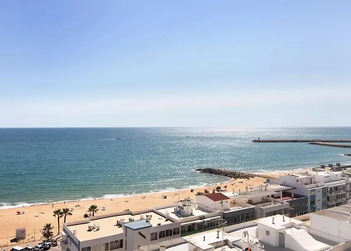 Vip T2 Beachfront With Garage Appartement Quarteira